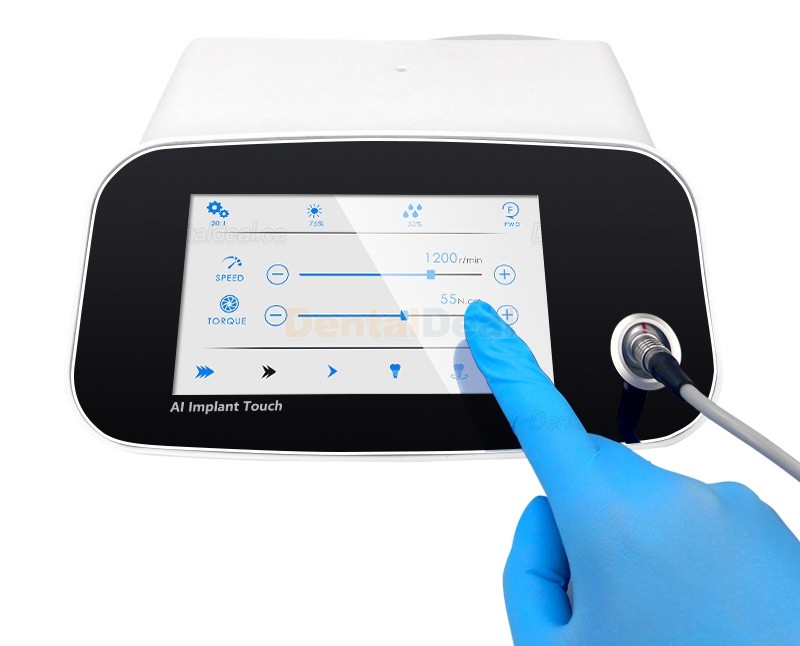 Pluspower&reg; Ai Touch Dental Implant Surgical Motor with 20:1 Contra-angle